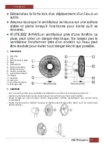 Предварительный просмотр 12 страницы Orbegozo 8436044535239 Instruction Manual