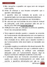 Preview for 22 page of Orbegozo 8436044535611 Instruction Manual