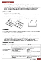 Preview for 8 page of Orbegozo 8436044536564 Instruction Manual