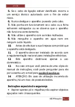 Preview for 16 page of Orbegozo AP 1500 Instruction Manual