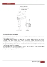 Предварительный просмотр 16 страницы Orbegozo BA 3250 Instruction Manual