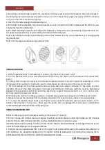 Preview for 12 page of Orbegozo BA 3500 Instruction Manual