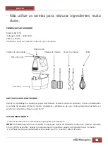 Preview for 25 page of Orbegozo BA 3750 Instruction Manual