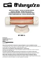 Orbegozo BP 5003 A Instruction Manual preview