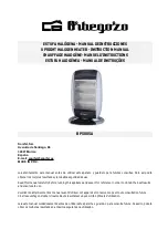 Preview for 1 page of Orbegozo BP 5005 A Instruction Manual