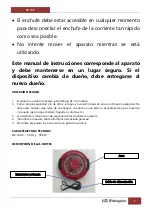 Preview for 7 page of Orbegozo BR 50 A Instruction Manual