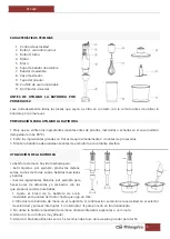 Preview for 5 page of Orbegozo BT 2690 Instruction Manual