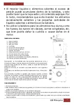 Preview for 4 page of Orbegozo BV 12000 Instruction Manual