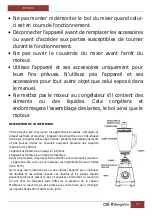 Preview for 15 page of Orbegozo BV 3400 Instruction Manual