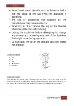 Preview for 10 page of Orbegozo BV 3500 Instruction Manual