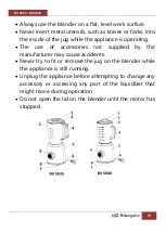 Preview for 11 page of Orbegozo BV 5035 Instruction Manual