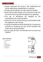 Preview for 11 page of Orbegozo BV 6575 Instruction Manual