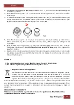 Preview for 14 page of Orbegozo BV 6575 Instruction Manual