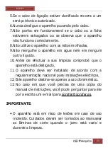 Preview for 23 page of Orbegozo BV 6575 Instruction Manual