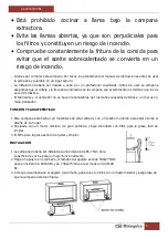 Preview for 5 page of Orbegozo CA 09160 BL Instruction Manual