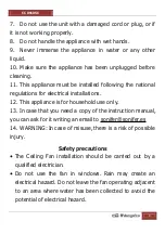 Preview for 9 page of Orbegozo CC 09105 C Instruction Manual