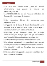 Preview for 14 page of Orbegozo CE 6000 Instruction Manual