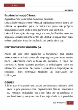 Preview for 17 page of Orbegozo CE 6000 Instruction Manual