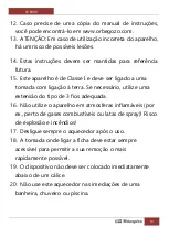 Preview for 19 page of Orbegozo CE 6000 Instruction Manual