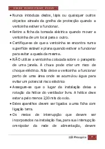 Preview for 24 page of Orbegozo CF 01105 M Instruction Manual