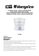 Orbegozo CO 4000 Instruction Manual preview