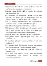 Preview for 22 page of Orbegozo CPW 04132 Instruction Manual