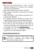 Предварительный просмотр 23 страницы Orbegozo CR 4000 Instruction Manual