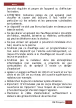 Preview for 14 page of Orbegozo CR 5012 Instruction Manual