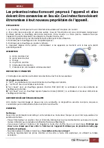 Preview for 15 page of Orbegozo CR 5012 Instruction Manual