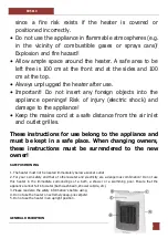 Предварительный просмотр 12 страницы Orbegozo CR 5013 Instruction Manual