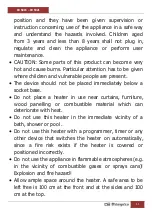 Preview for 11 page of Orbegozo CR 5016 Instruction Manual