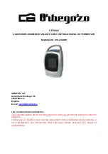 Предварительный просмотр 9 страницы Orbegozo CR 5022 Operating Manual