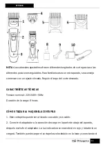 Предварительный просмотр 11 страницы Orbegozo CTP 1815 Instruction Manual