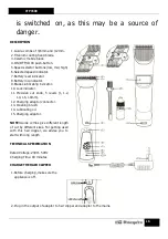 Предварительный просмотр 16 страницы Orbegozo CTP 3500 Instruction Manual