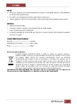 Preview for 25 page of Orbegozo CU 3800 Instruction Manual