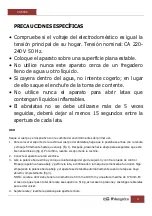 Preview for 4 page of Orbegozo CU 6500 Instruction Manual