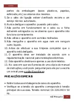 Preview for 15 page of Orbegozo CU 6500 Instruction Manual