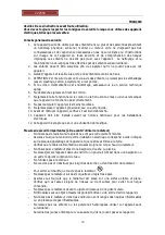 Предварительный просмотр 12 страницы Orbegozo CV 2650 Instruction Manual