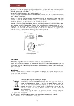 Предварительный просмотр 16 страницы Orbegozo CV 2650 Instruction Manual