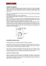 Предварительный просмотр 19 страницы Orbegozo CV 2650 Instruction Manual