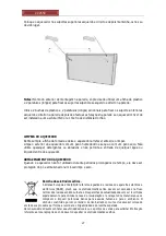 Предварительный просмотр 21 страницы Orbegozo CV 2650 Instruction Manual