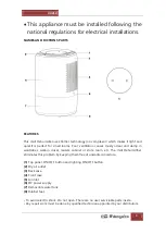 Preview for 9 page of Orbegozo DH 305 Manual