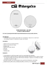 Orbegozo DOB 3000 Instruction Manual preview