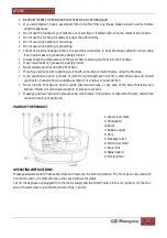 Preview for 10 page of Orbegozo DP 2800 Instruction Manual