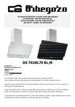 Preview for 1 page of Orbegozo DS 74160 BL Instruction Manual