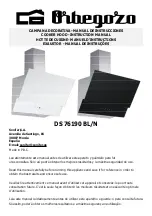 Orbegozo DS 76190 BL Instruction Manual preview