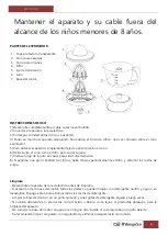 Preview for 6 page of Orbegozo EP 2000 Instruction Manual