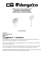 Orbegozo ESP 1010 Instruction Manual preview