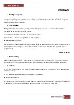 Preview for 2 page of Orbegozo ESP 1010 Instruction Manual