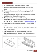 Preview for 9 page of Orbegozo EV 3400 Instruction Manual